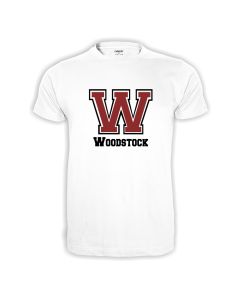 WOODSTOCK LOGO WHITE T-SHIRT